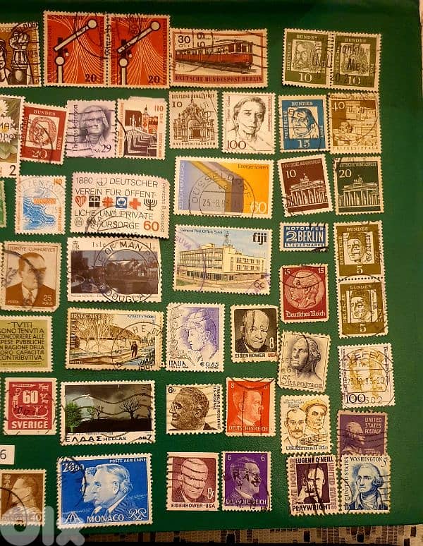 world old 60+ stamps since 1940's Lot# B-256 0