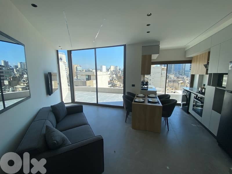 Spacious apartment for rent in hamra 0