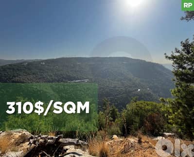 20/40 D zoning -$310 / SQM LAND IN BROUMMANA REF#RP128993