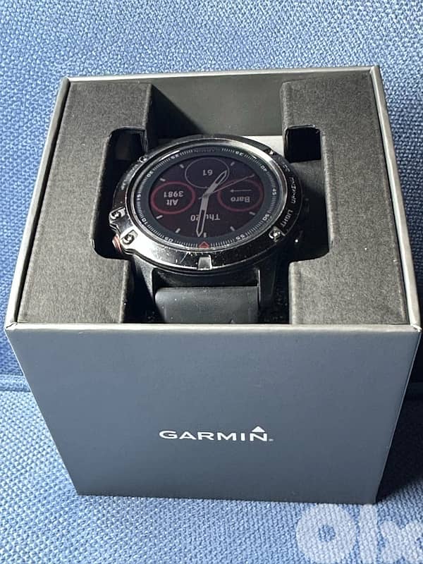 Garmin Fenix 5X Sapphire – Like New GPS Multisport Smart Watch 1