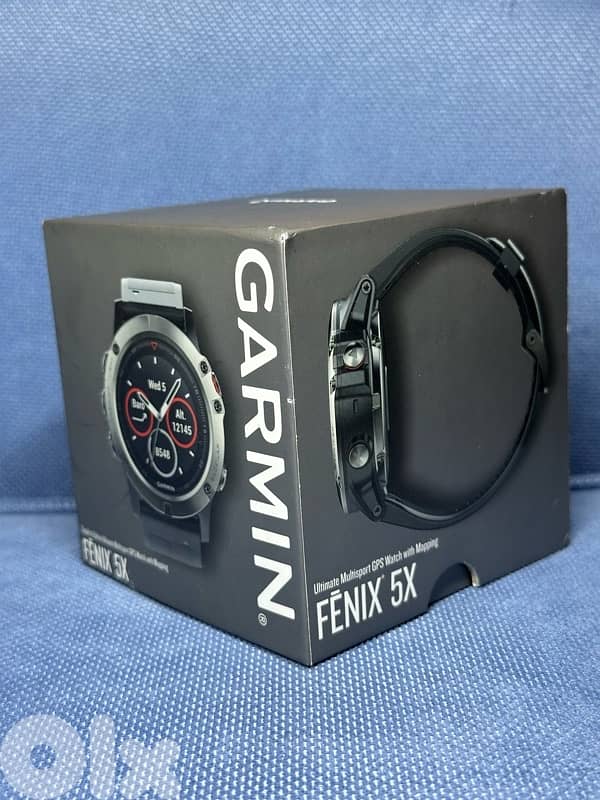Garmin Fenix 5X Sapphire – Like New GPS Multisport Smart Watch 4