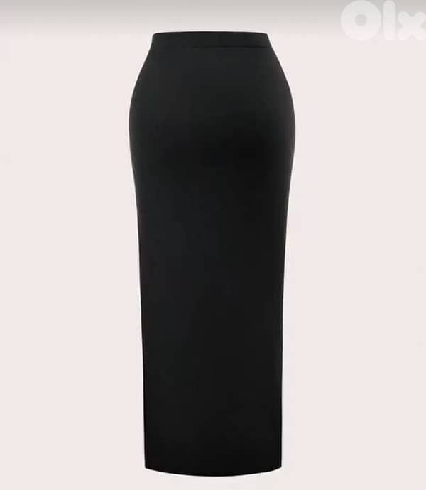 woman skirt / black / M size 1