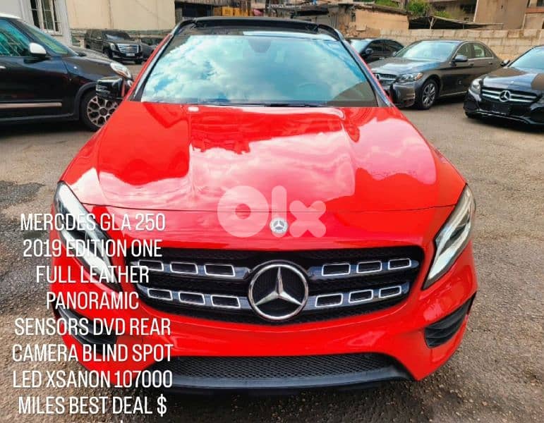 Mercedes-Benz- GLA 250 model  2019  /offer  for one day 0