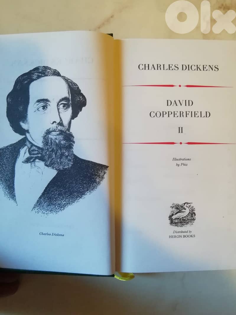 David Copperfield 2 by Charles Dickens hardcover 1