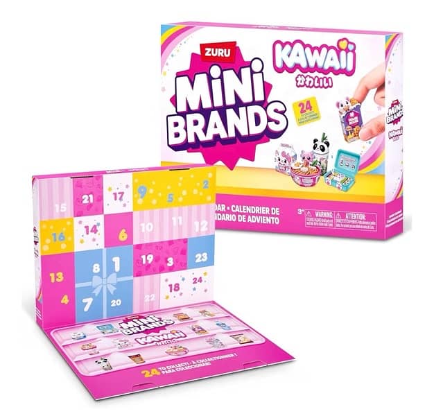 Mini Brands Kawaii Advent Calendar by ZURU 0
