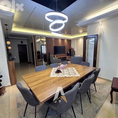 190 SQM Fully Decorated Apartment With Open Sea & City View.