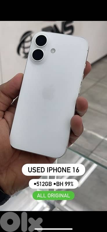 iphone 16.512G. BH 99%