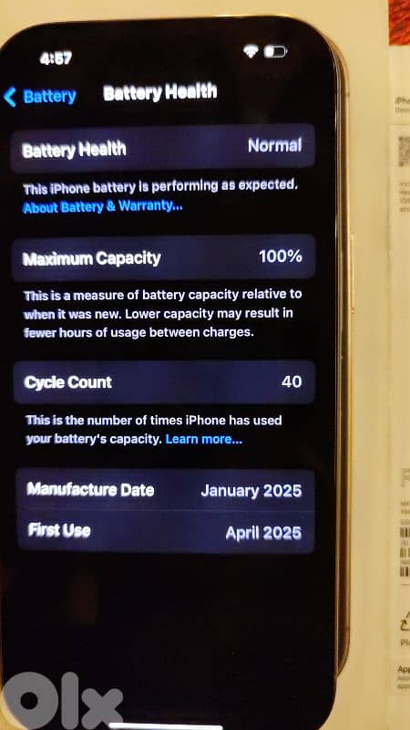 iphone 16 pro 128 gb esim ajdad men l jdid 2