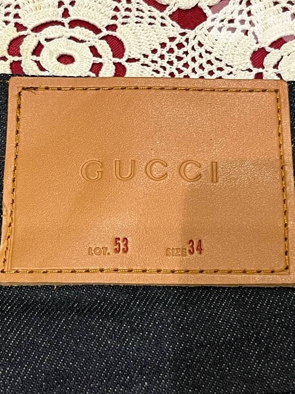 Gucci Tiger Denim Jeans 2