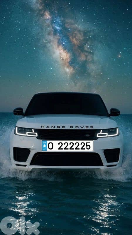 Golden Car Plate Numbers 0