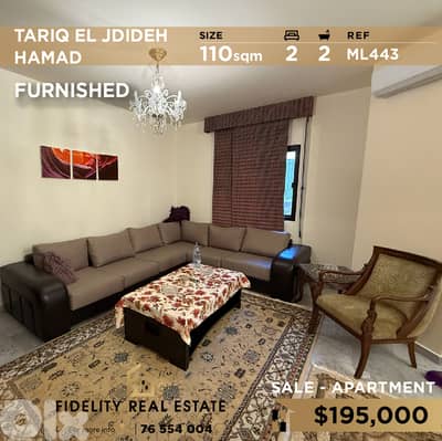 Apartment for sale in Tariq El Jdideh ML443 شقة للبيع في طريق الجديدة