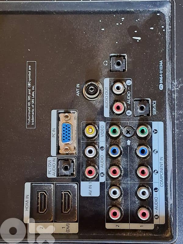 sumsung lcd tv 40" 5