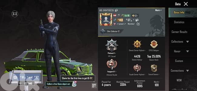 pubg account for sale