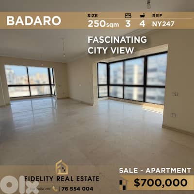 Apartment for sale in Badaro NY247 شقة للبيع في بدارو