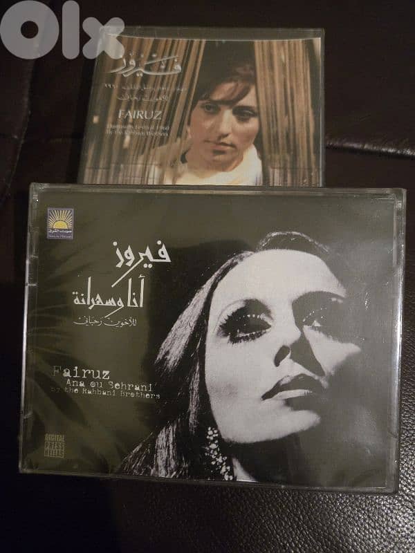 2 new sealed feiruz double tapes cassette فيروز 0