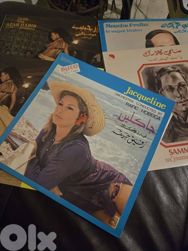5 vinyl records , اسطوانات 0