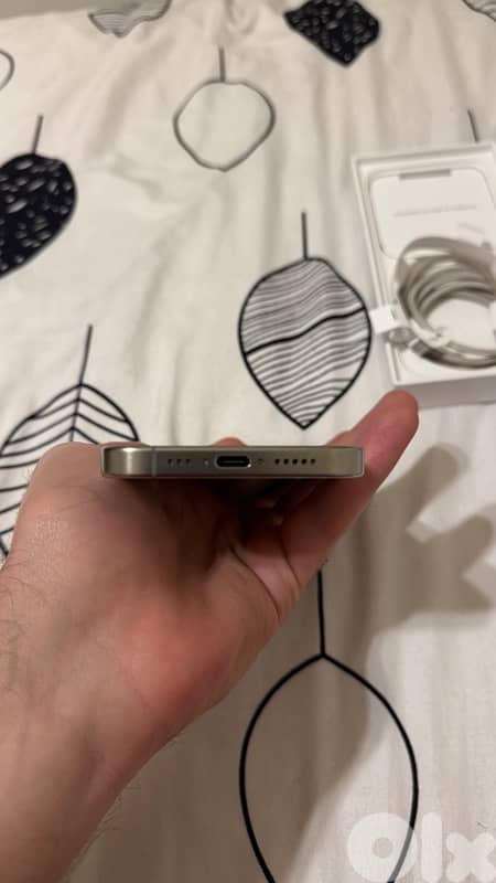 Iphone 15 pro 256gb natural titanium 7