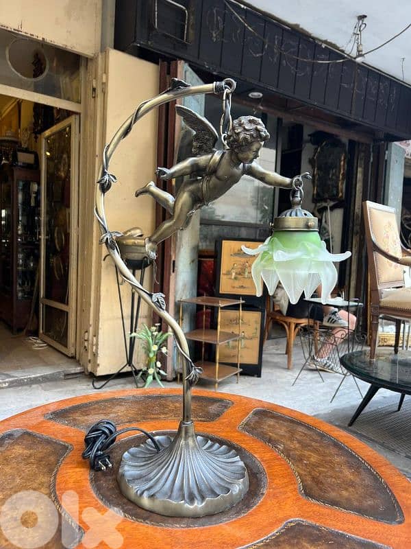 French lamp bronze desk antique لمبادير برونز فرنسي شغل مميز جداا 4