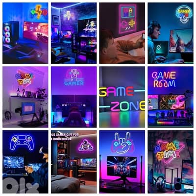 Gaming Icons Wall Light(details, models and sizes available in photos)