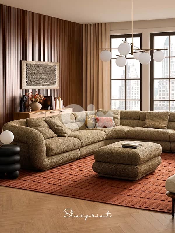 L-Shaped Sectional Sofa 1