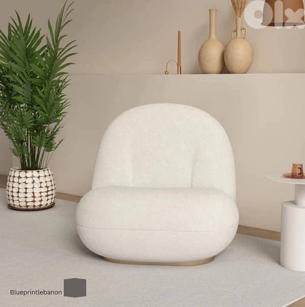 Rebecca Boucle Sofa Chair 2