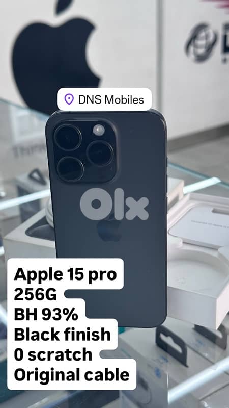 iphone 15 pro 256G. 93% 0
