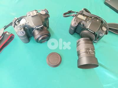 2 old Canon Eos DSLR