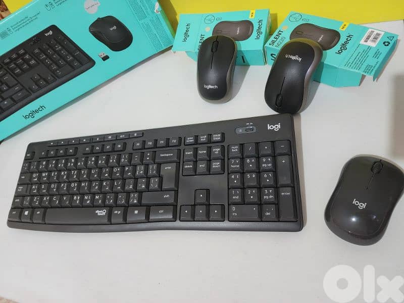 Logitec original Keyboard + mouse 1