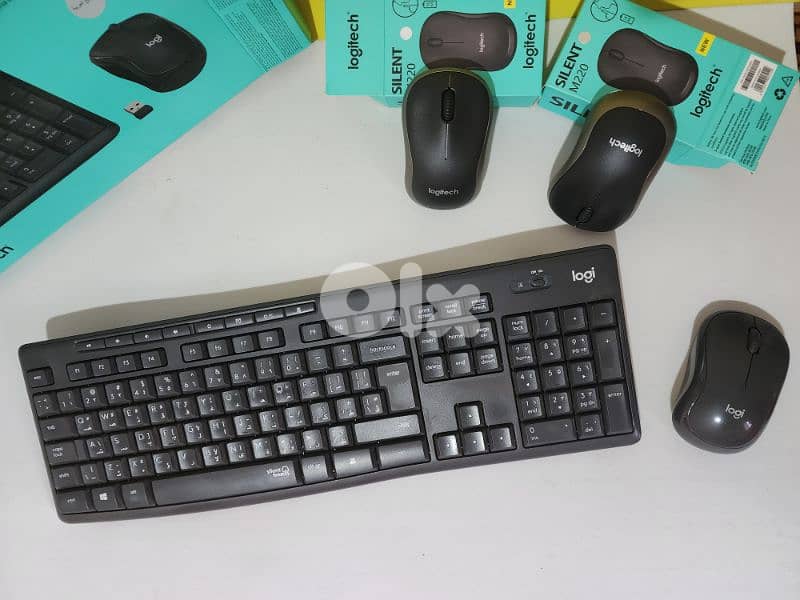 Logitec original Keyboard + mouse 2