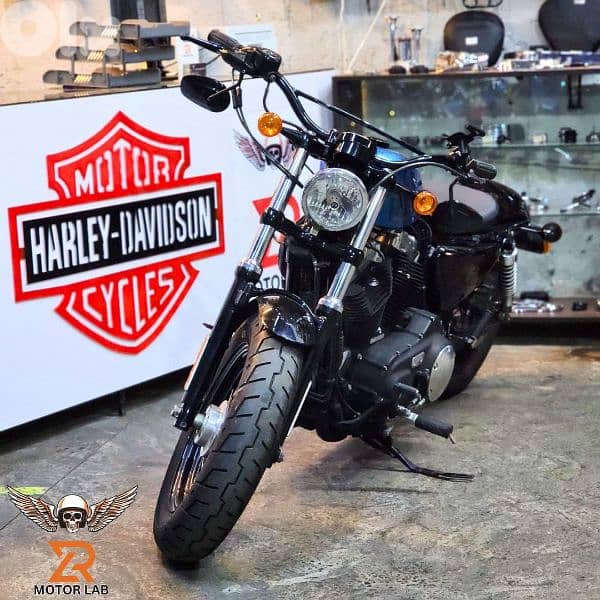 Harley Davidson 48, excellent condition, special color 1