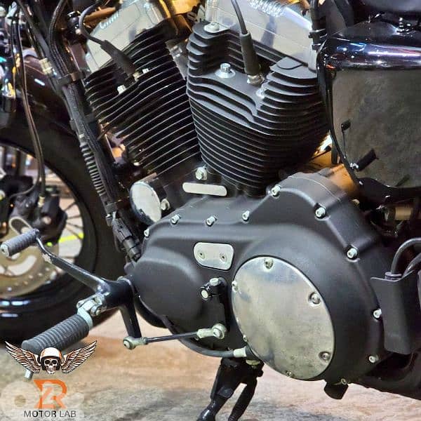 Harley Davidson 48, excellent condition, special color 5