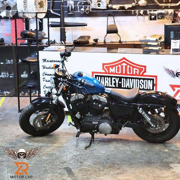 Harley Davidson 48, excellent condition, special color 6