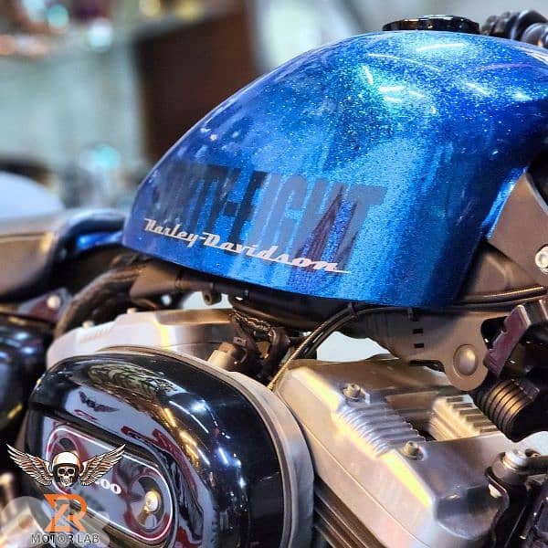 Harley Davidson 48, excellent condition, special color 8