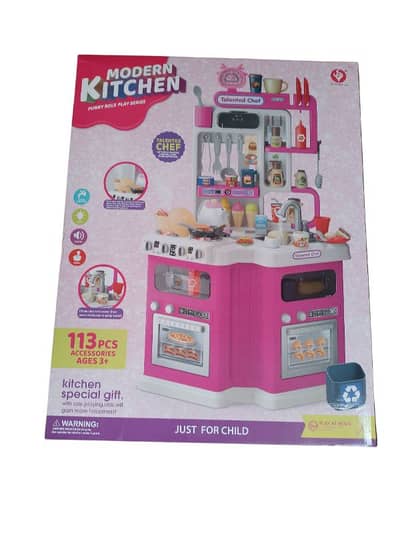 113 pieces modern kitchen