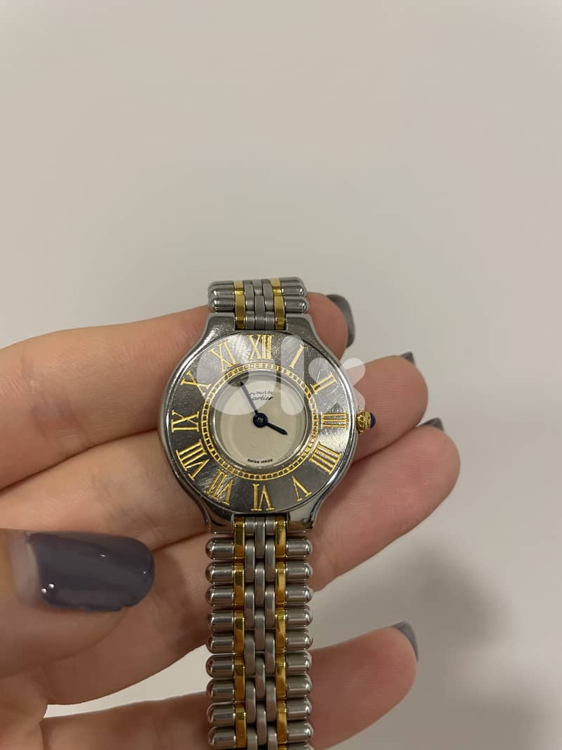 Watch Vintage Cartier must de 0