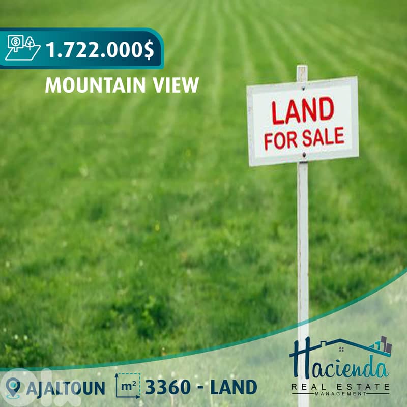 Land For Sale In Ajaltoun 0