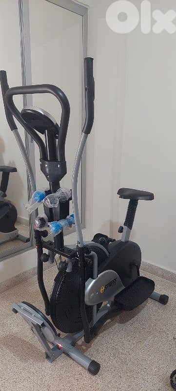 Elliptical and bike 2 in 1