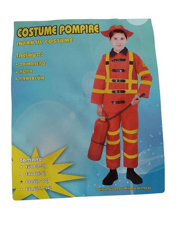 fire fighter costume 0