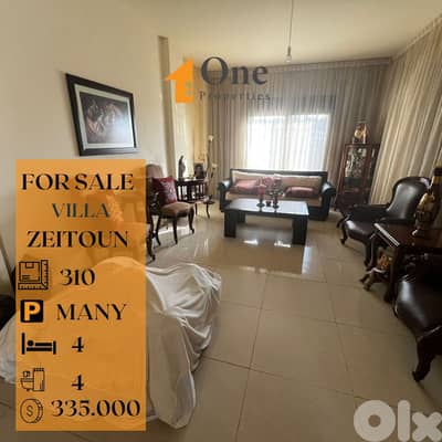 VILLA (TRIPLEX) FOR SALE IN ZEITOUN KESEROUAN