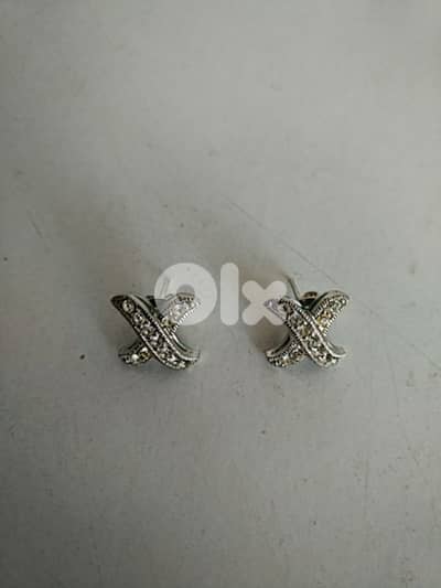 X style strass earrings - Not Negotiable