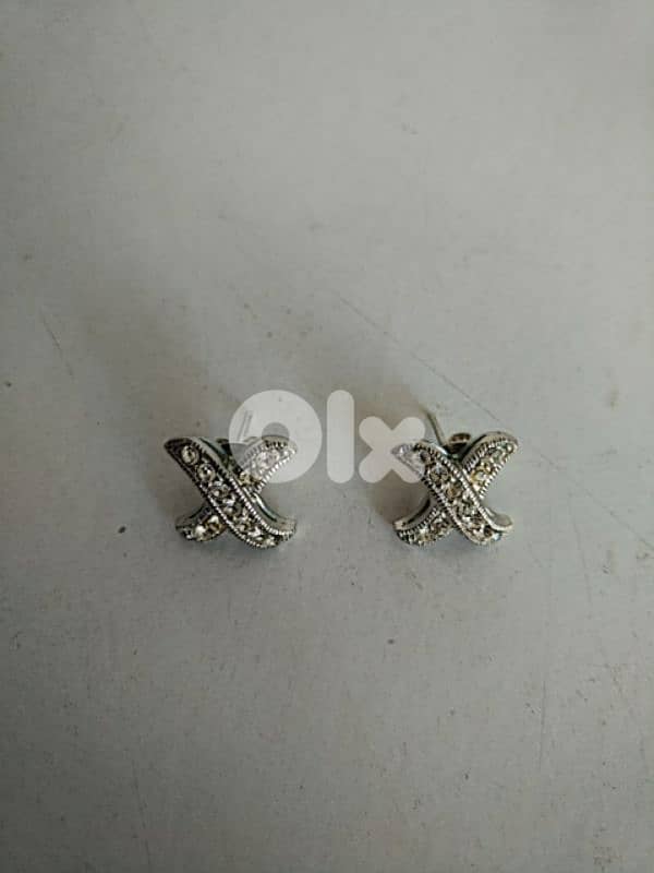 X style strass earrings - Not Negotiable 0
