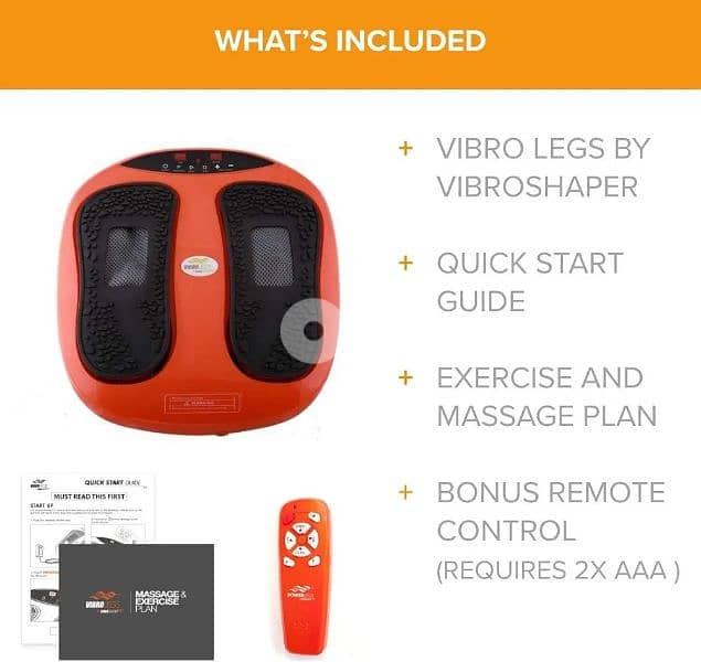 vibro legs foot massager vibrating plate 0