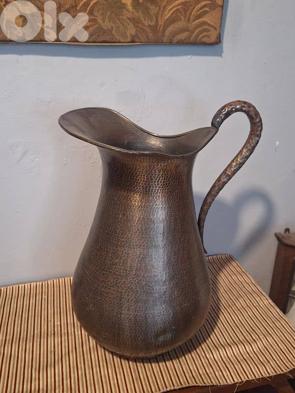 large antique italian brass vase 1