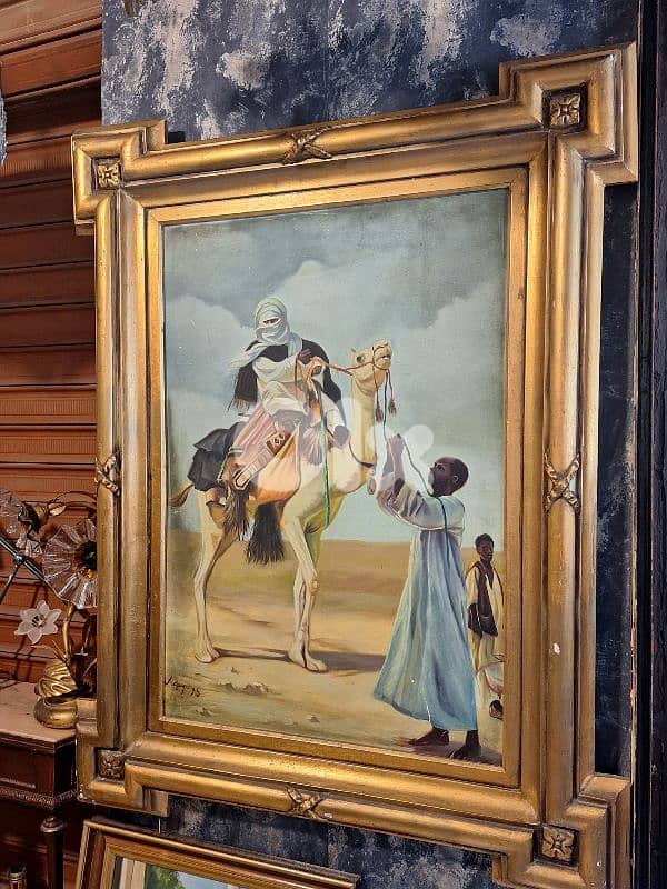 large signed oil painting 1