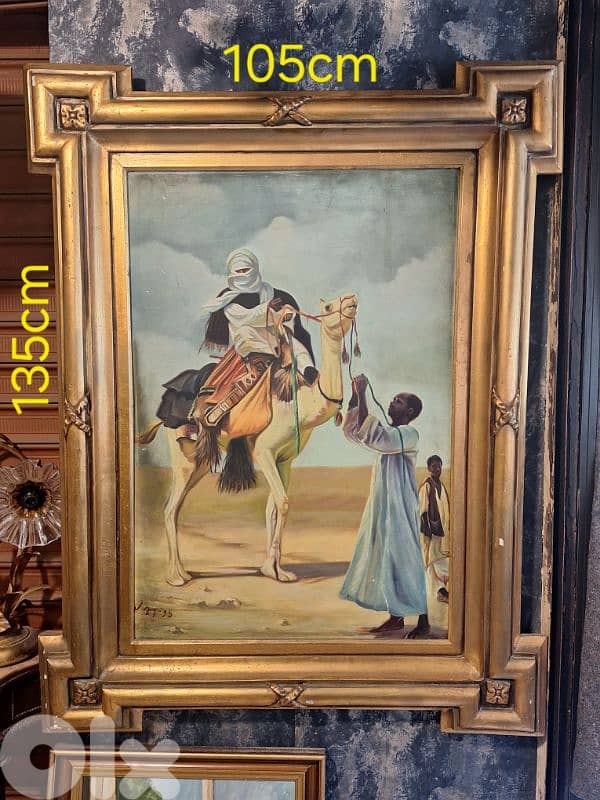 large signed oil painting 3