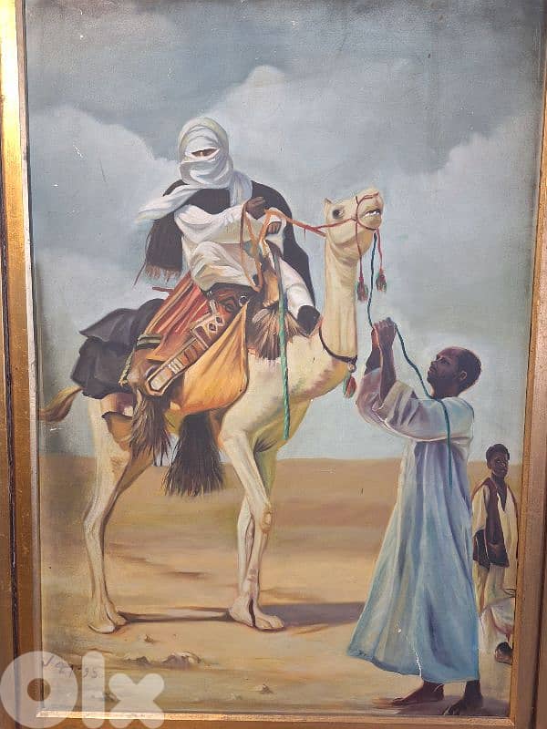 large signed oil painting 4