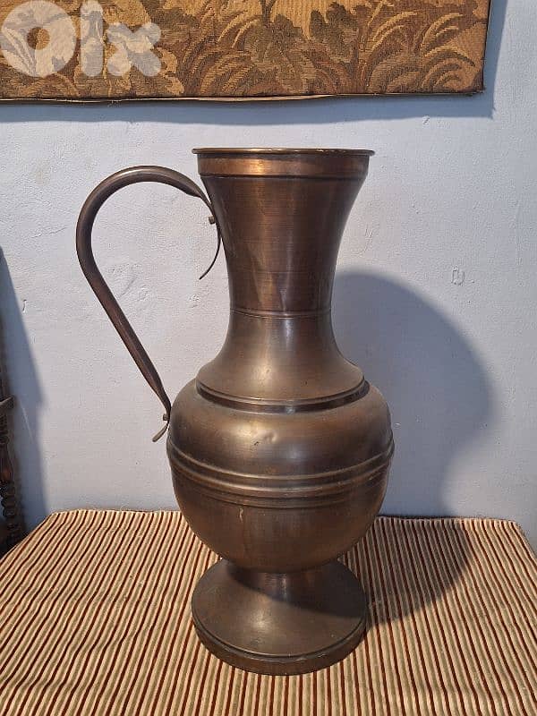 large european brass vase 1