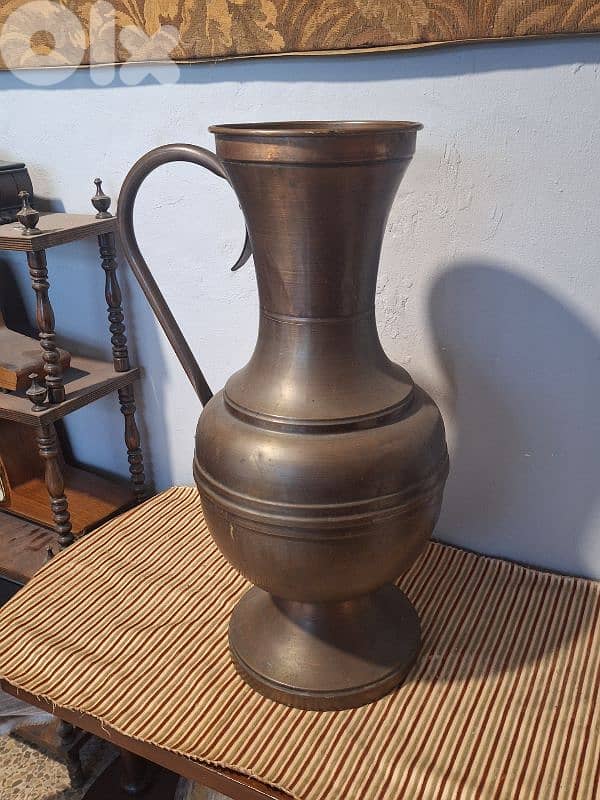 large european brass vase 2