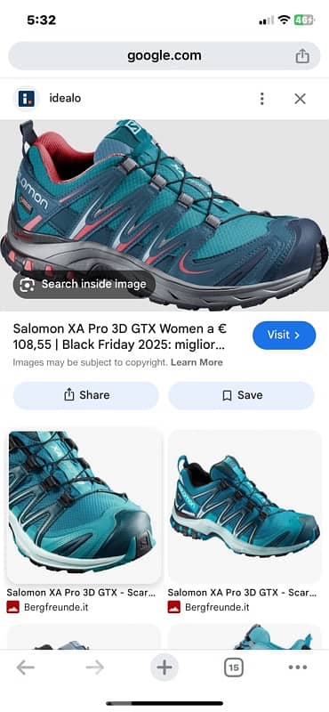 salamon hiking shoes unisex 3