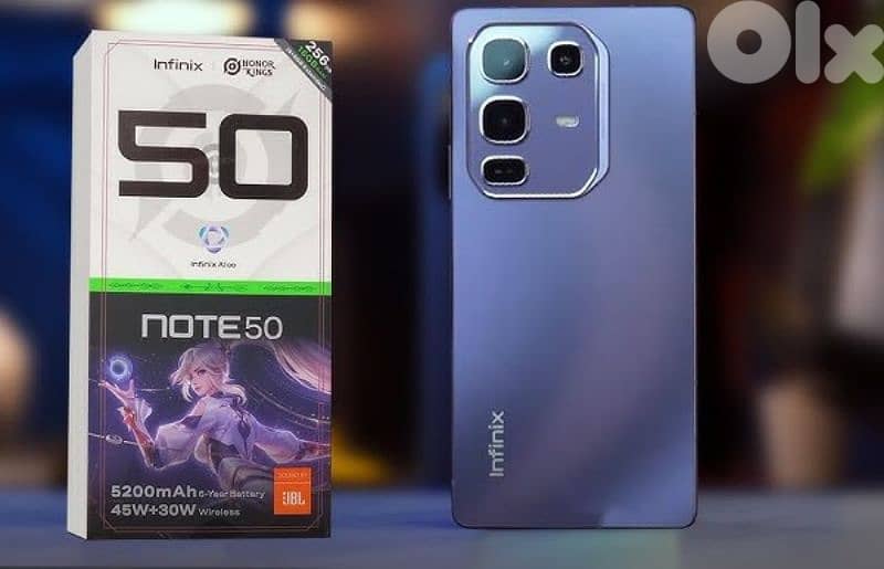 Infinix note 50 256gb 8+8 ram 0